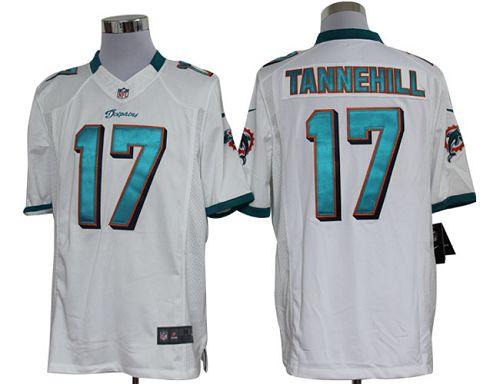 Jerseys Factory Cheap Nike Dolphins #17 Ryan Tannehill White Men
