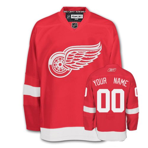 Jerseys Factory Cheap Red Wings Personalized Authentic Red NHL J