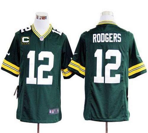 Jerseys Factory Cheap Nike Packers #12 Aaron Rodgers Green Team