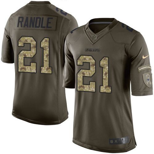 Jerseys Factory Cheap Nike Cowboys #21 Joseph Randle Green Men's