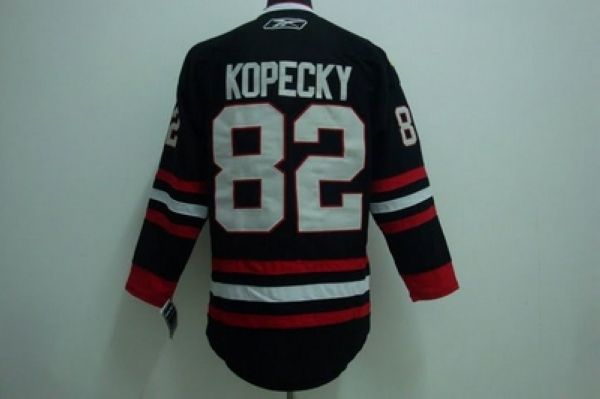 Jerseys Factory Cheap Blackhawks #82 Tomas Kopecky Embroidered B