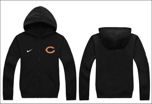 Jerseys Factory Cheap Nike Chicago Bears Authentic Logo Hoodie B