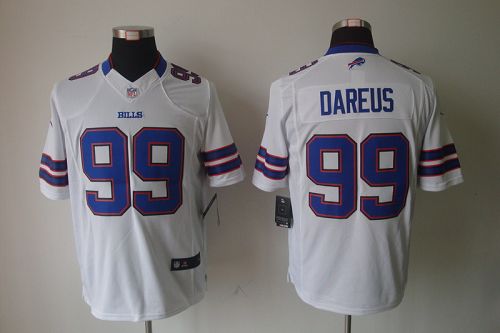 Jerseys Factory Cheap Nike Bills #99 Marcell Dareus White Men's