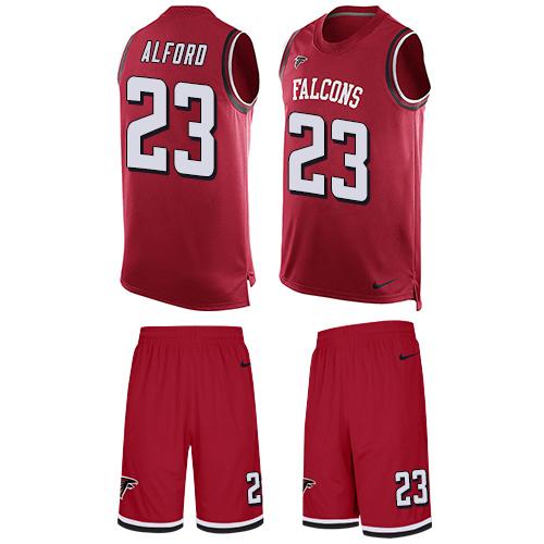 Jerseys Factory Cheap Nike Falcons #23 Robert Alford Red Team Co