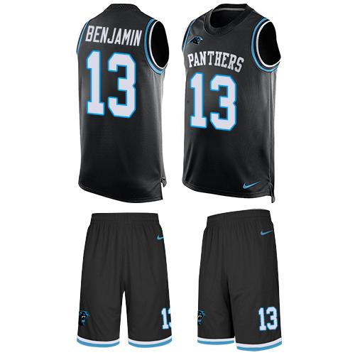 Jerseys Factory Cheap Nike Panthers #13 Kelvin Benjamin Black Te