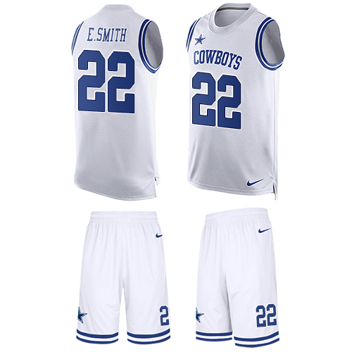 Jerseys Factory Cheap Nike Cowboys #22 Emmitt Smith White Men's