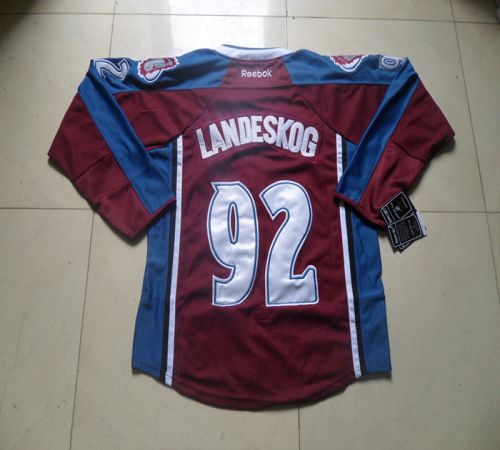 Jerseys Factory Cheap Avalanche #92 Gabriel Landeskog Red Home E