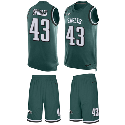 Jerseys Factory Cheap Nike Eagles #43 Darren Sproles Midnight Gr