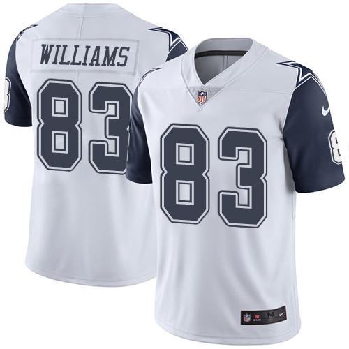 Jerseys Factory Cheap Nike Cowboys #83 Terrance Williams White M