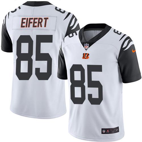 Jerseys Factory Cheap Nike Bengals #85 Tyler Eifert White Men's