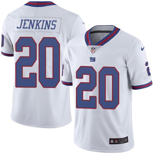 Jerseys Factory Cheap Nike Giants #20 Janoris Jenkins White Men'