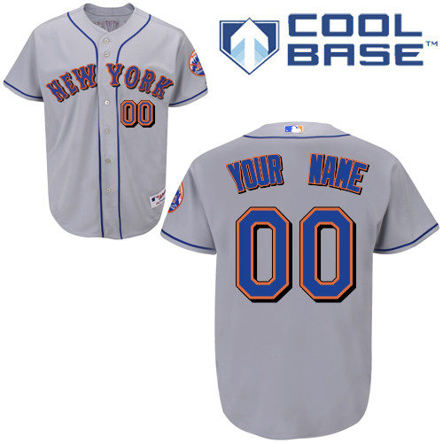 Jerseys Factory Cheap Mets Personalized Authentic Grey 2010 Cool