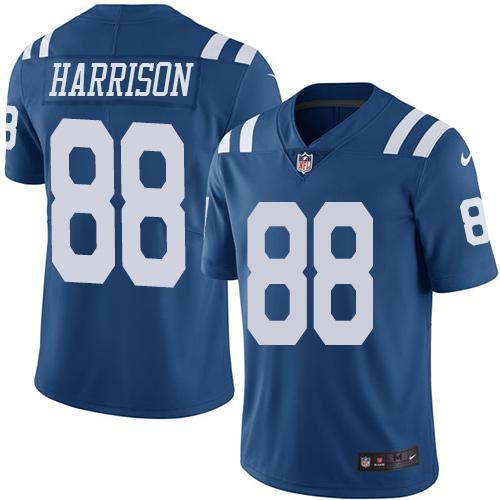 Jerseys Factory Cheap Nike Colts #88 Marvin Harrison Royal Blue