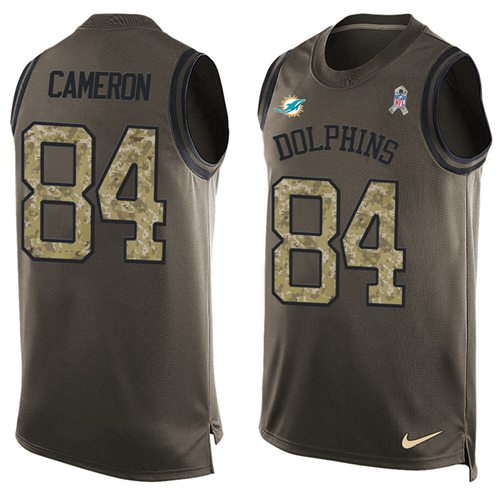 Jerseys Factory Cheap Nike Dolphins #84 Jordan Cameron Green Men