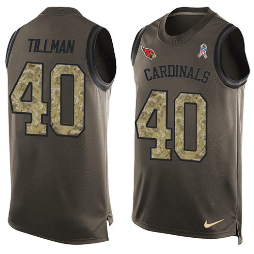 Jerseys Factory Cheap Nike Cardinals #40 Pat Tillman Green Men's