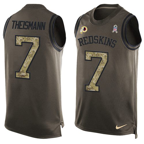 Jerseys Factory Cheap Nike Redskins #7 Joe Theismann Green Men's
