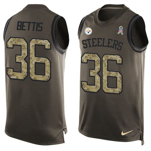 Jerseys Factory Cheap Nike Steelers #36 Jerome Bettis Green Men'