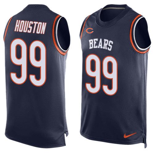 Jerseys Factory Cheap Nike Bears #99 Lamarr Houston Navy Blue Te