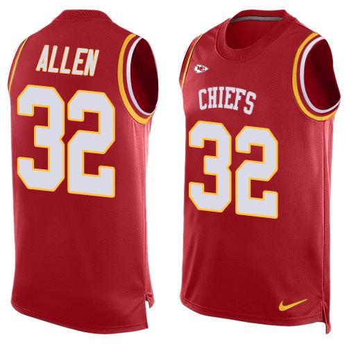 Jerseys Factory Cheap Nike Chiefs #32 Marcus Allen Red Team Colo
