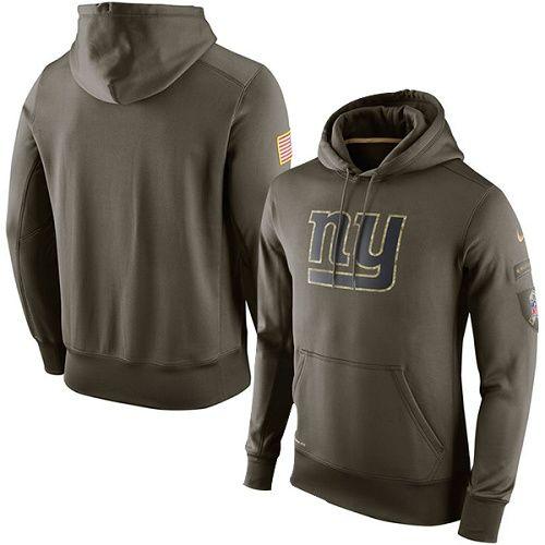 Jerseys Factory Cheap Men's New York Giants Nike Olive Salute To