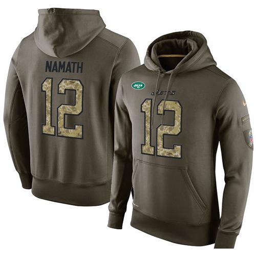 Jerseys Factory Cheap NFL Men's Nike New York Jets #12 Joe Namat