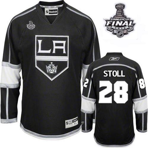 Jerseys Factory Cheap Kings #28 Jarret Stoll Black Home 2012 Sta