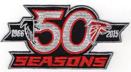 Jerseys Factory Cheap Stitched Atlanta Falcons 50th 1966-2015 Se