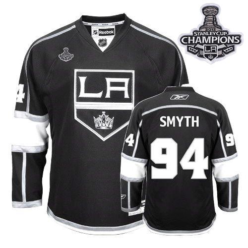 Jerseys Factory Cheap Kings #94 Ryan Smyth 2012 Stanley Cup Cham