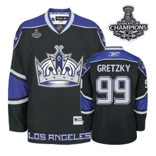 Jerseys Factory Cheap Kings #99 Wayne Gretzky 2012 Stanley Cup C