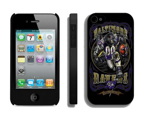 Jerseys Factory Cheap NFL Baltimore Ravens IPhone 4/4S Case_1