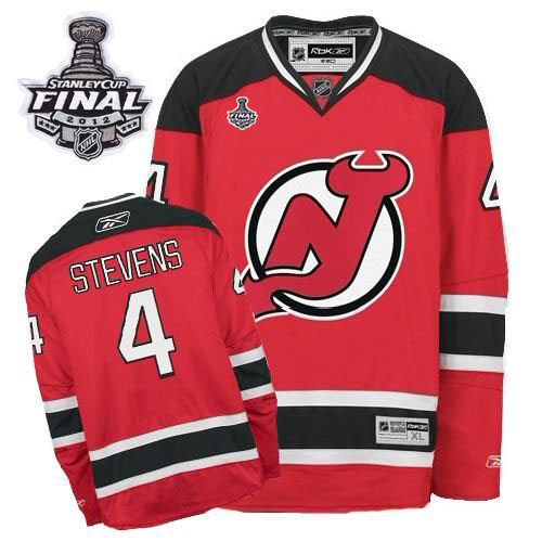 Jerseys Factory Cheap Devils #4 Scott Stevens 2012 Stanley Cup F