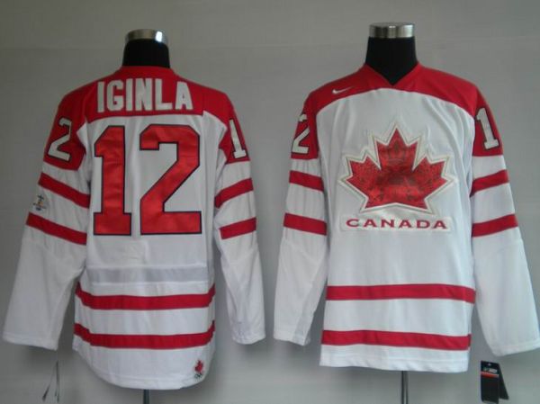 Jerseys Factory Cheap Team Canada 2010 Olympic #12 Jarome Iginla