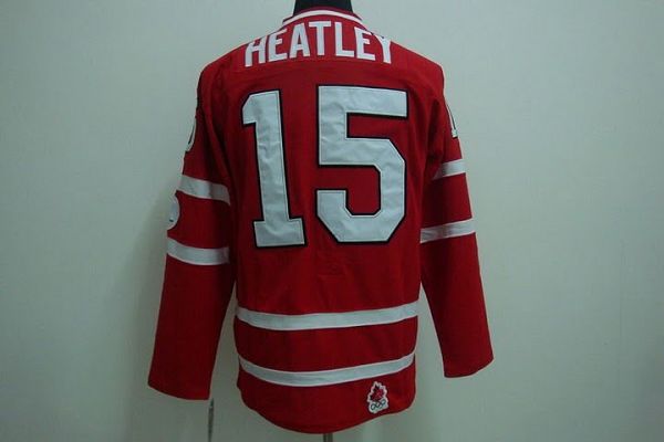 Jerseys Factory Cheap Team Canada 2010 Olympic #15 Heatley Embro