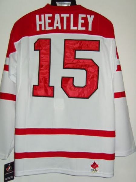 Jerseys Factory Cheap Team Canada 2010 Olympic #15 Heatley Embro