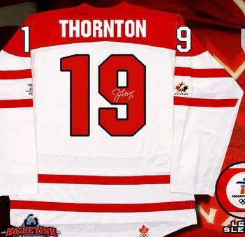 Jerseys Factory Cheap Team Canada 2010 Olympic #19 Joe Thornton