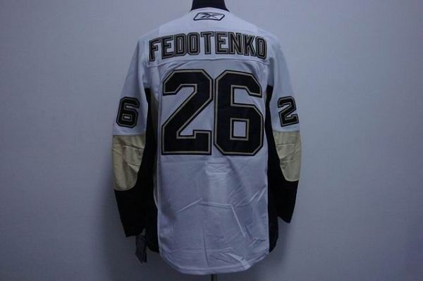 Jerseys Factory Cheap Penguins #26 Ruslan Fedotenko Embroidered