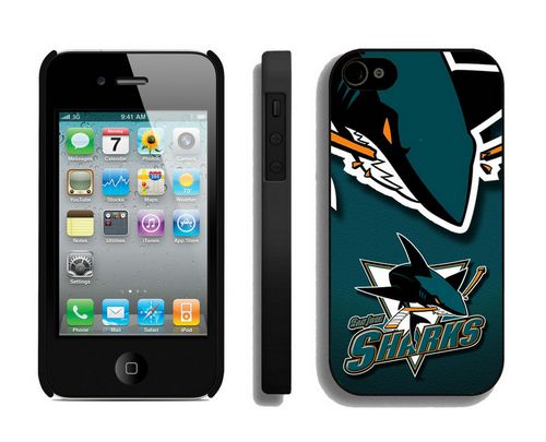 Jerseys Factory Cheap NHL San Jose Sharks IPhone 4/4S Case_2