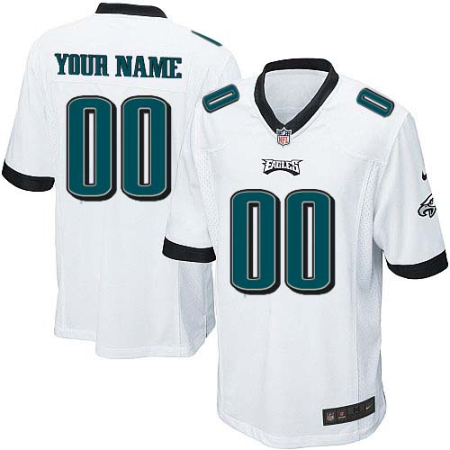Jerseys Factory Cheap Nike Philadelphia Eagles Customized White