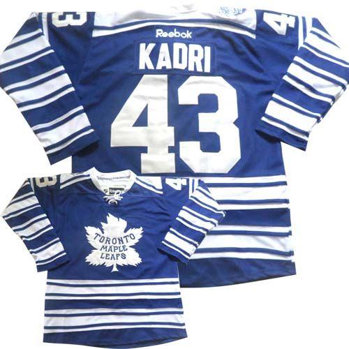 Jerseys Factory Cheap Maple Leafs #43 Nazem Kadri Blue 2014 Wint
