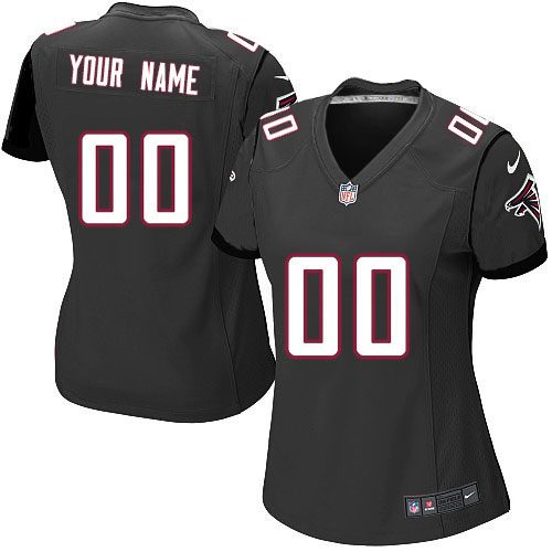 Jerseys Factory Cheap Nike Atlanta Falcons Customized Black Embr