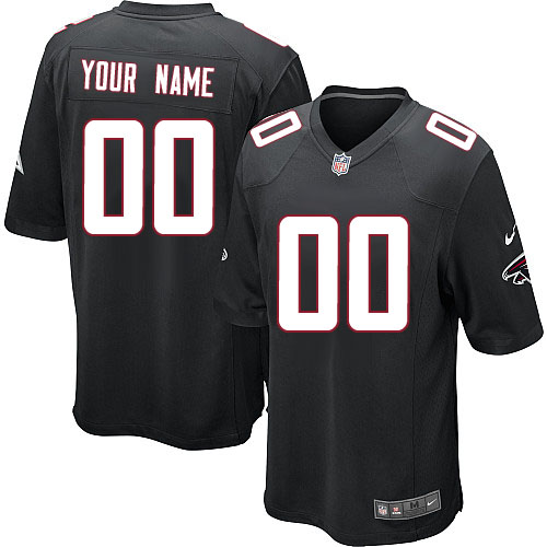 Jerseys Factory Cheap Nike Atlanta Falcons Customized Black Embr