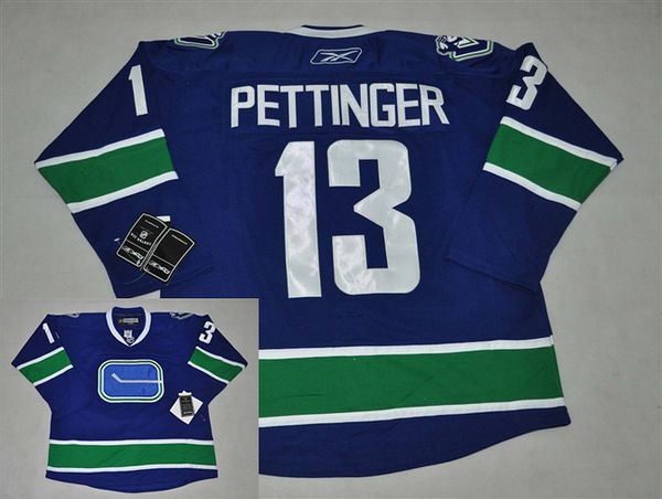 Jerseys Factory Cheap Canucks #13 Mats Sundin Embroidered Blue T