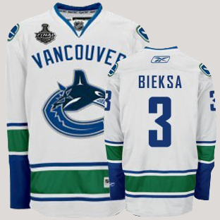 Jerseys Factory Cheap Canucks 2011 Stanley Cup Finals #3 Kevin B