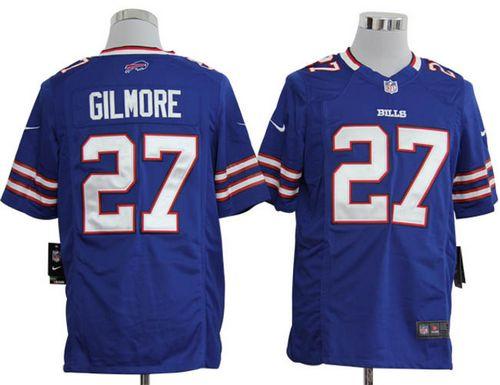 Jerseys Factory Cheap Nike Bills #27 Stephon Gilmore Royal Blue