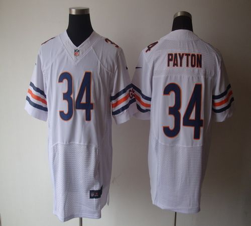 Jerseys Factory Cheap Nike Bears #34 Walter Payton White Men's E
