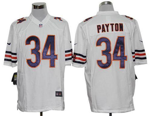 Jerseys Factory Cheap Nike Bears #34 Walter Payton White Men's E