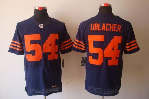 Jerseys Factory Cheap Nike Bears #54 Brian Urlacher Navy Blue 19