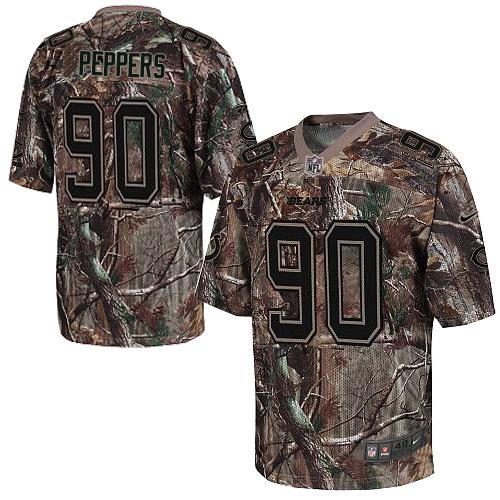 Jerseys Factory Cheap Nike Bears #90 Julius Peppers Camo Men's E