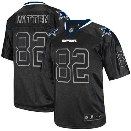 Jerseys Factory Cheap Nike Cowboys #82 Jason Witten Lights Out B