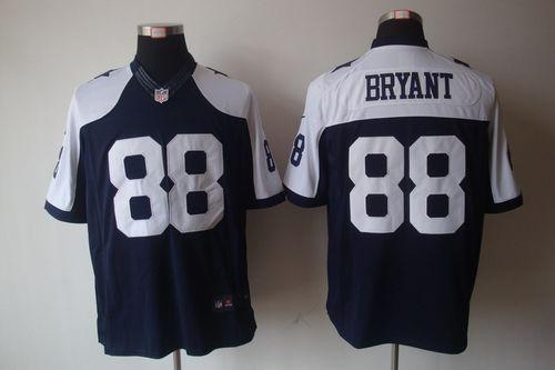 Jerseys Factory Cheap Nike Cowboys #88 Dez Bryant Navy Blue Than